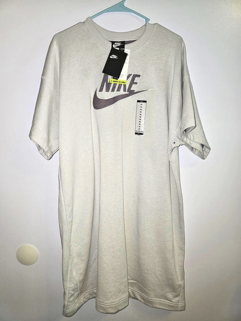 Nike Sportswear Oversized Graphic T-Shirt Dress XL NWT